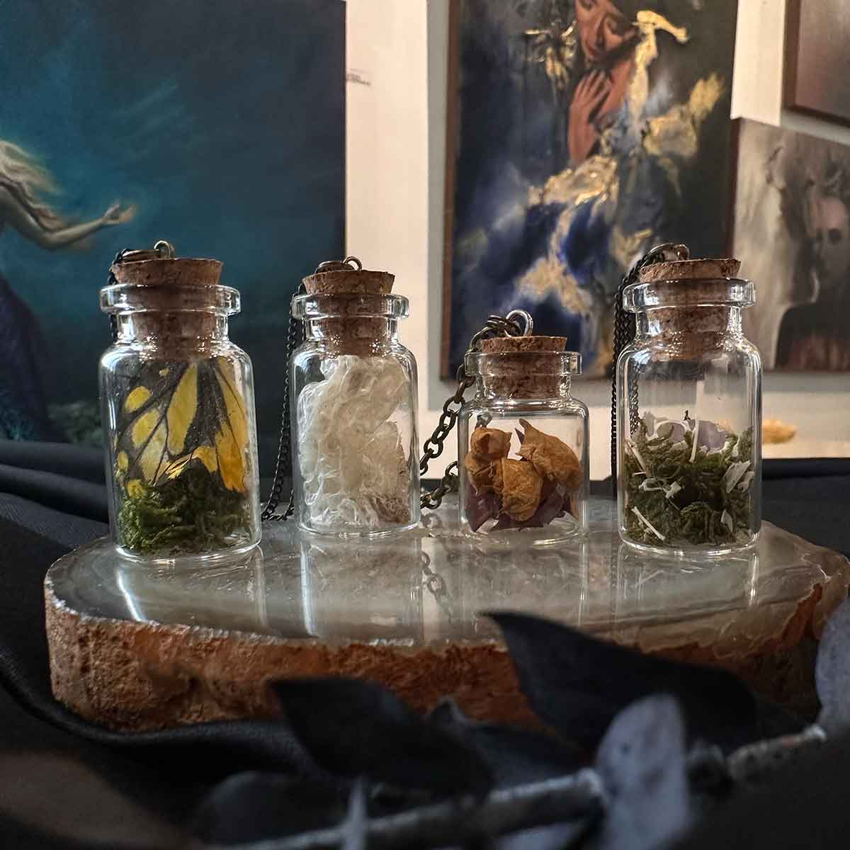 Curio Jar Oddity Necklaces