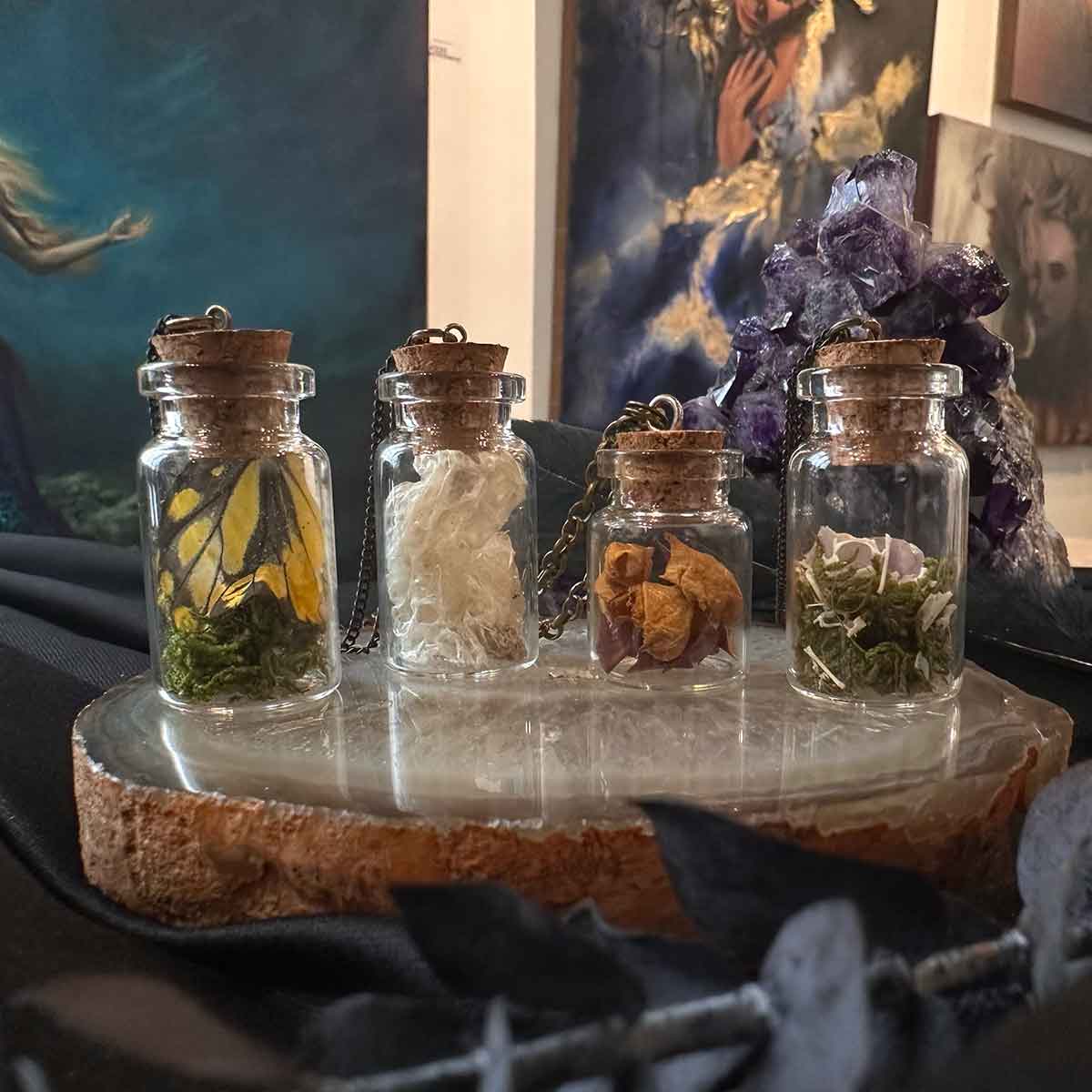 Curio Jar Oddity Necklaces